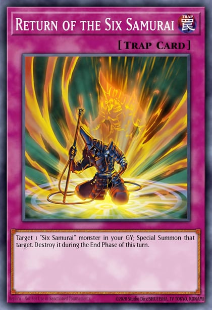 Return of the Six Samurai, Legendary Collection 2 LCGX-EN262