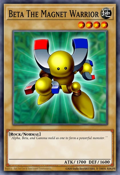 Beta the Magnet Warrior, Legendary Collection 3: Yugi's World LCYW-EN013