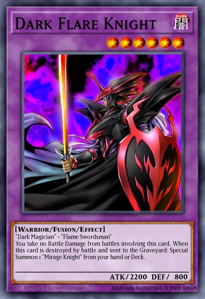 Dark Flare Knight, Legendary Collection 3: Yugi's World LCYW-EN049