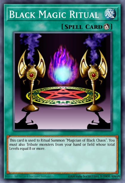 Black Magic Ritual, Legendary Collection 3: Yugi's World LCYW-EN078