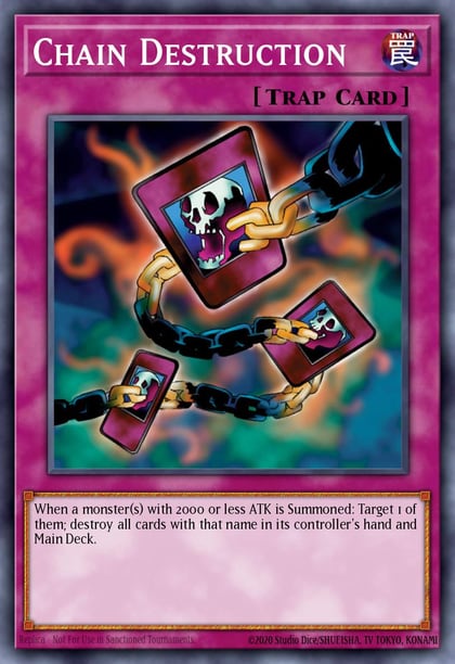 Chain Destruction, Legendary Collection 3: Yugi's World LCYW-EN094