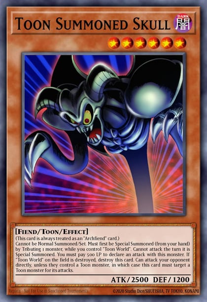 Toon Summoned Skull, Legendary Collection 3: Yugi's World LCYW-EN106