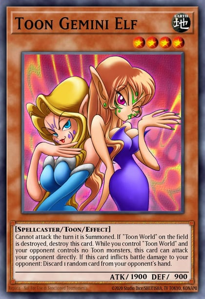 Toon Gemini Elf, Legendary Collection 3: Yugi's World LCYW-EN107