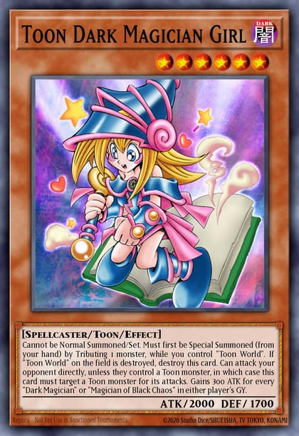 Toon Dark Magician Girl, Legendary Collection 3: Yugi's World LCYW-EN111