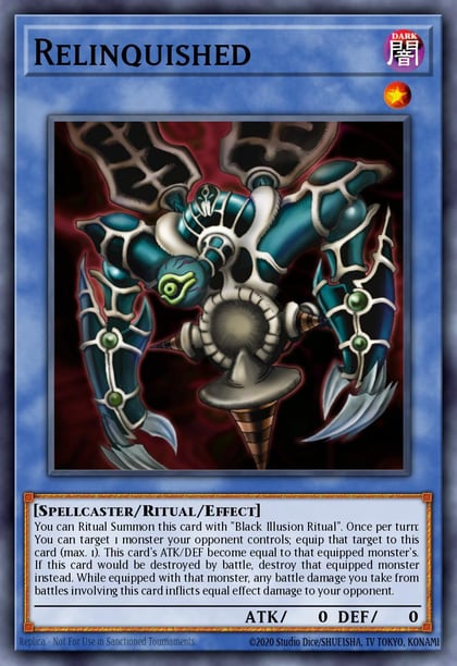 Relinquished, Legendary Collection 3: Yugi's World LCYW-EN113