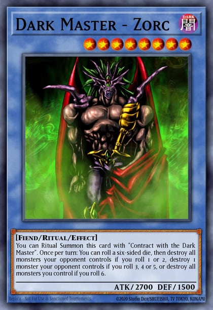 Dark Master - Zorc, Legendary Collection 3: Yugi's World LCYW-EN123
