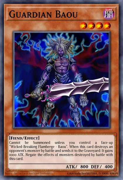 Guardian Baou, Legendary Collection 3: Yugi's World LCYW-EN132