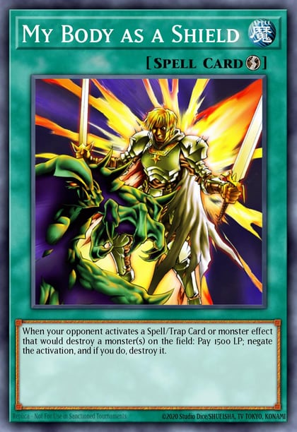 My Body as a Shield, Legendary Collection 3: Yugi's World LCYW-EN135