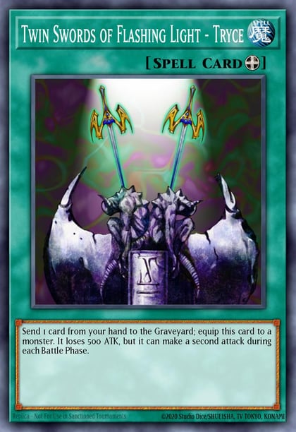 Twin Swords of Flashing Light - Tryce, Legendary Collection 3: Yugi's World LCYW-EN141