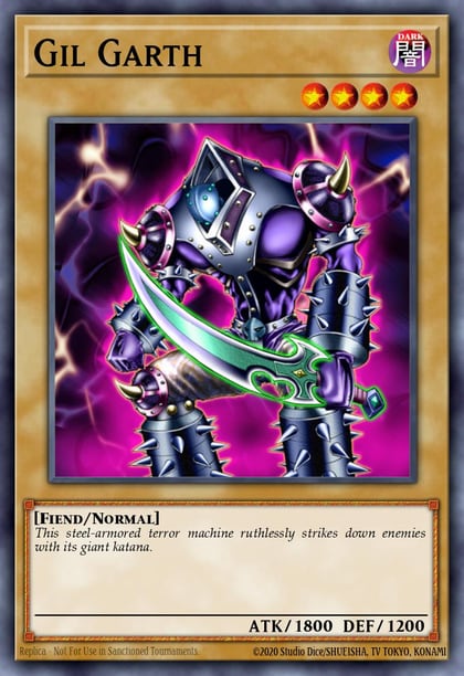 Gil Garth, Legendary Collection 3: Yugi's World LCYW-EN143