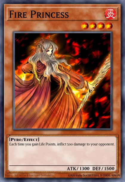 Fire Princess, Legendary Collection 3: Yugi's World LCYW-EN161