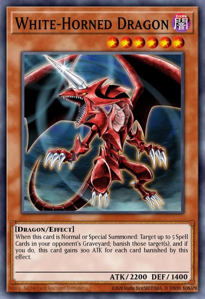 White-Horned Dragon, Legendary Collection 3: Yugi's World LCYW-EN164