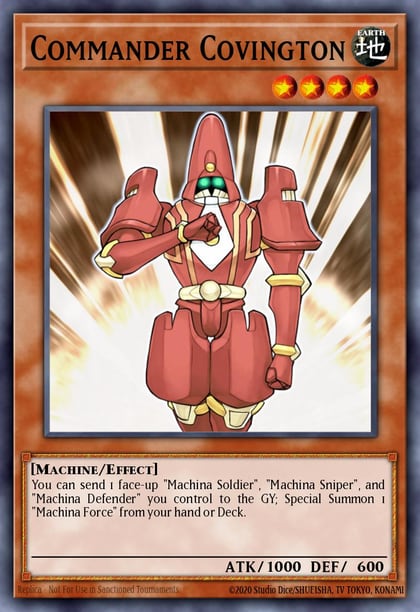 Commander Covington, Legendary Collection 3: Yugi's World LCYW-EN167