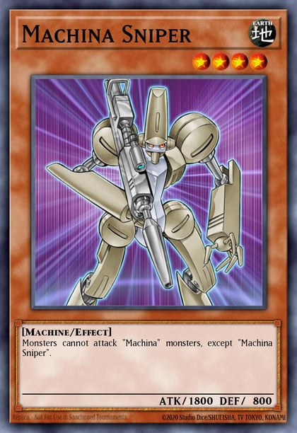 Machina Sniper, Legendary Collection 3: Yugi's World LCYW-EN169