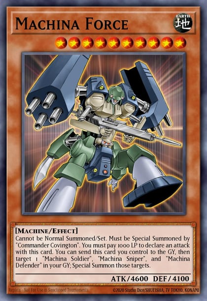 Machina Force, Legendary Collection 3: Yugi's World LCYW-EN171