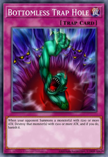 Bottomless Trap Hole, Legendary Collection 3: Yugi's World LCYW-EN181