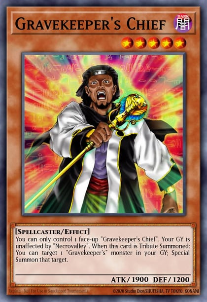Gravekeeper's Chief, Legendary Collection 3: Yugi's World LCYW-EN187