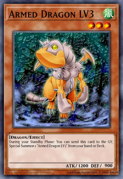 Armed Dragon LV3, Legendary Collection 3: Yugi's World LCYW-EN203