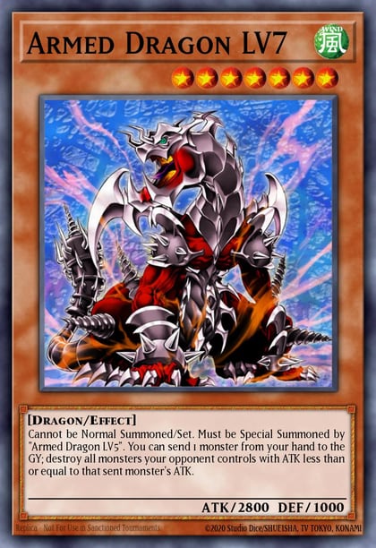 Armed Dragon LV7, Legendary Collection 3: Yugi's World LCYW-EN205