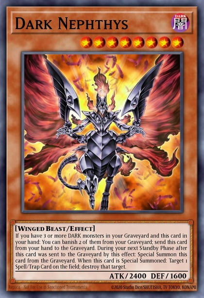 Dark Nephthys, Legendary Collection 3: Yugi's World LCYW-EN211