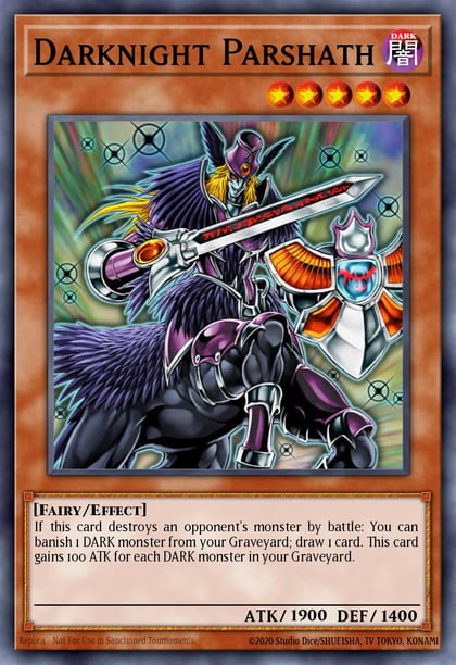 Darknight Parshath, Legendary Collection 3: Yugi's World LCYW-EN213