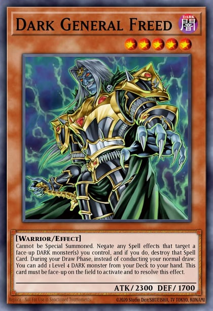 Dark General Freed, Legendary Collection 3: Yugi's World LCYW-EN214