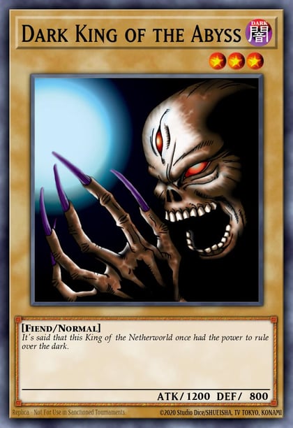 Dark King of the Abyss, Legendary Collection 3: Yugi's World LCYW-EN220