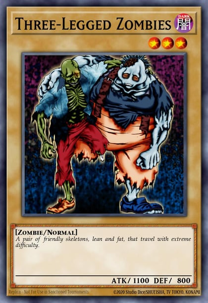 Three-Legged Zombies, Legendary Collection 3: Yugi's World LCYW-EN226