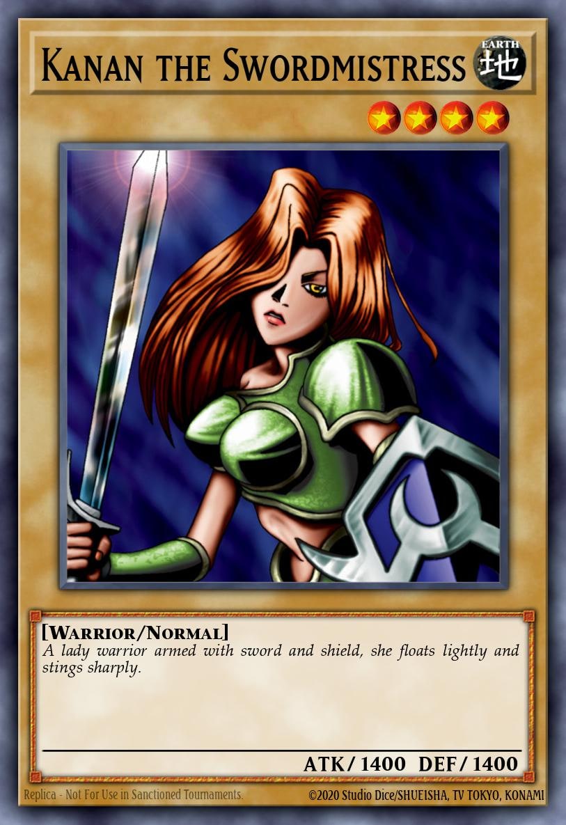Kanan the Swordmistress, Legendary Collection 3: Yugi's World LCYW-EN228