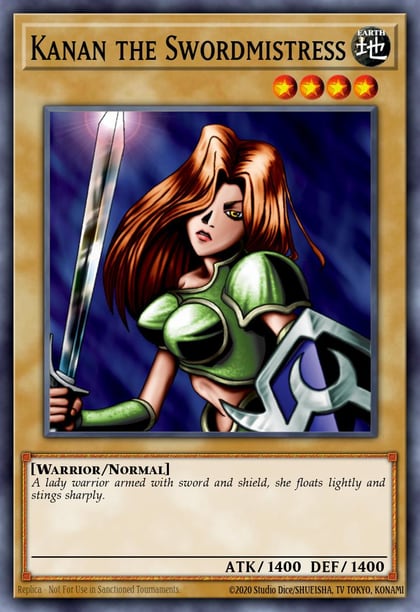 Kanan the Swordmistress, Legendary Collection 3: Yugi's World LCYW-EN228