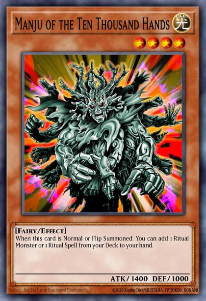 Manju of the Ten Thousand Hands, Legendary Collection 3: Yugi's World LCYW-EN250