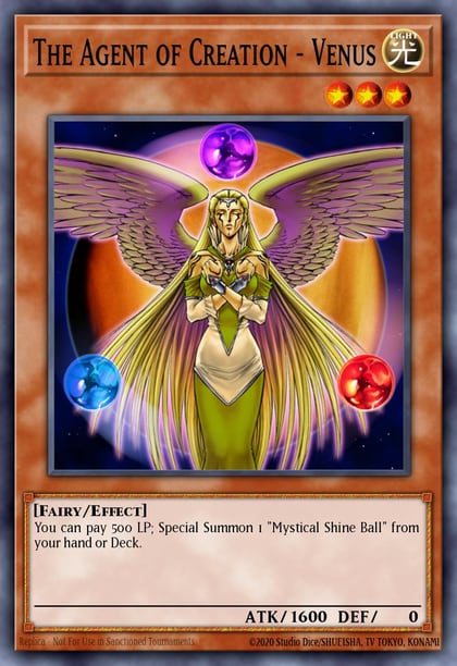 The Agent of Creation - Venus, Legendary Collection 3: Yugi's World LCYW-EN253