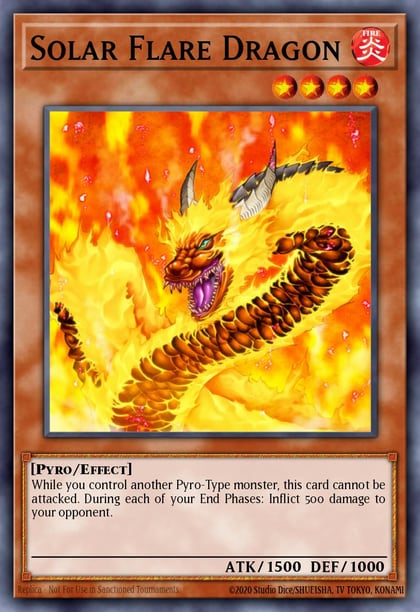 Solar Flare Dragon, Legendary Collection 3: Yugi's World LCYW-EN254