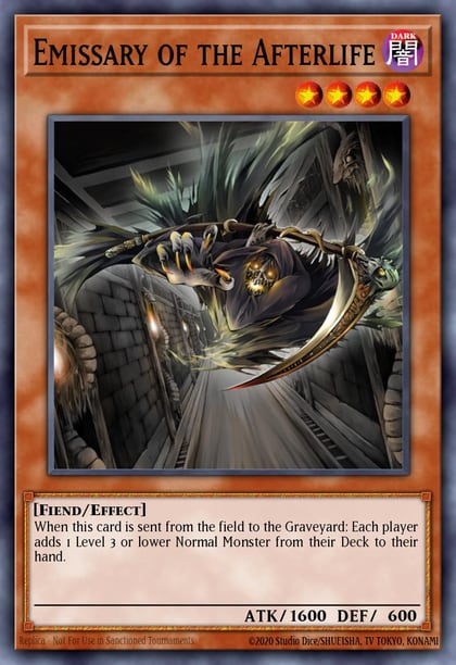 Emissary of the Afterlife, Legendary Collection 3: Yugi's World LCYW-EN255