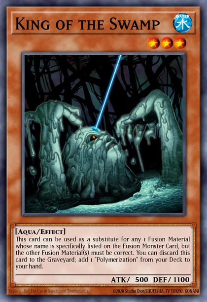 King of the Swamp, Legendary Collection 3: Yugi's World LCYW-EN256