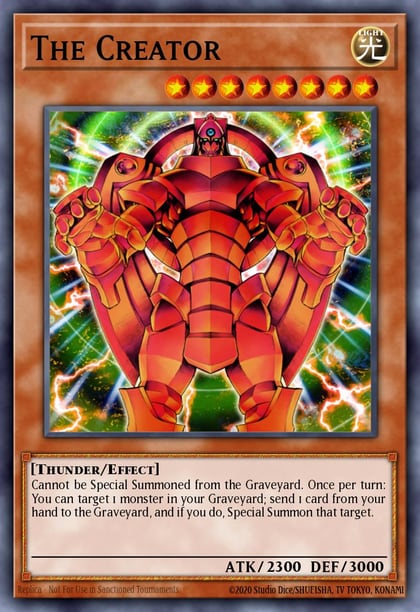 The Creator, Legendary Collection 3: Yugi's World LCYW-EN257
