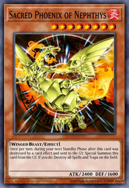 Sacred Phoenix of Nephthys, Legendary Collection 3: Yugi's World LCYW-EN259