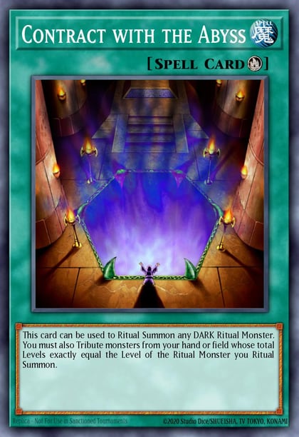 Contract with the Abyss, Legendary Collection 3: Yugi's World LCYW-EN273