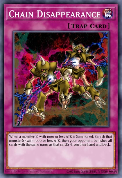 Chain Disappearance, Legendary Collection 3: Yugi's World LCYW-EN289