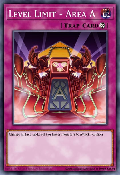 Level Limit - Area A, Legendary Collection 3: Yugi's World LCYW-EN299