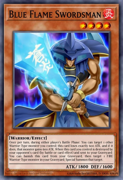 Blue Flame Swordsman, Legendary Collection 4: Joey's World LC04-EN001