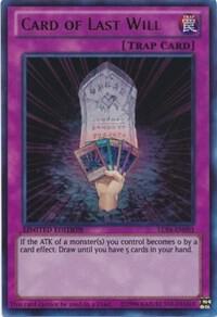 Card of Last Will, Legendary Collection 4: Joey's World LC04-EN003