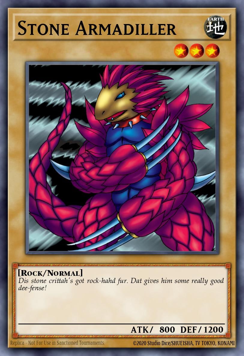 Stone Armadiller, Legendary Collection 4: Joey's World LCJW-EN015