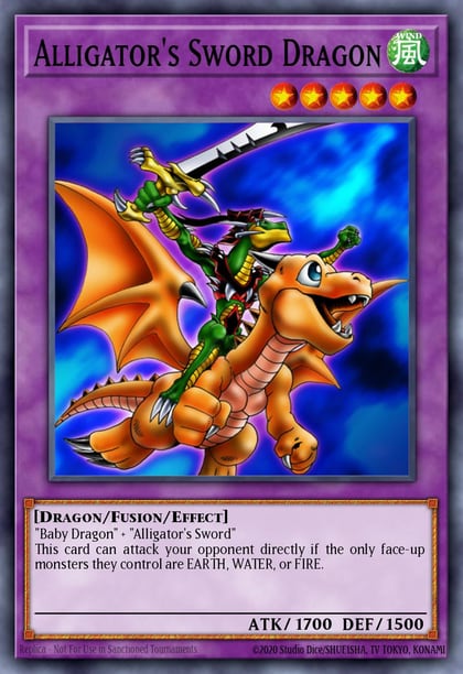 Alligator's Sword Dragon, Legendary Collection 4: Joey's World LCJW-EN056