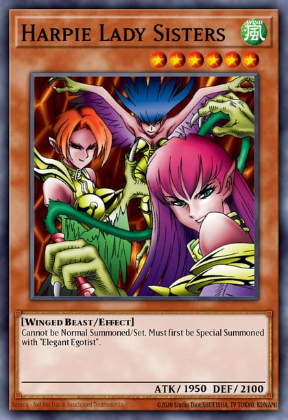 Harpie Lady Sisters, Legendary Collection 4: Joey's World LCJW-EN085