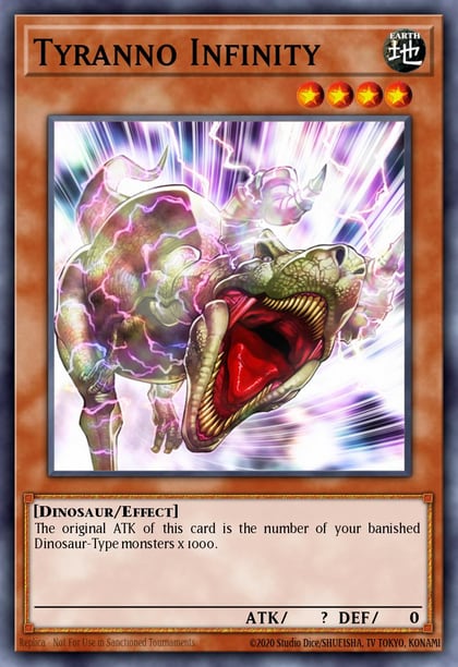 Tyranno Infinity, Legendary Collection 4: Joey's World LCJW-EN153