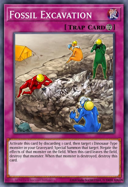 Fossil Excavation, Legendary Collection 4: Joey's World LCJW-EN165