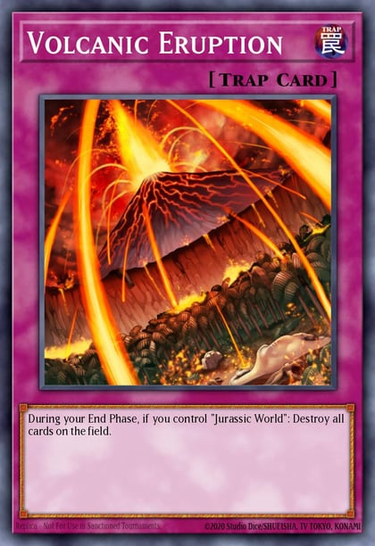 Volcanic Eruption, Legendary Collection 4: Joey's World LCJW-EN168