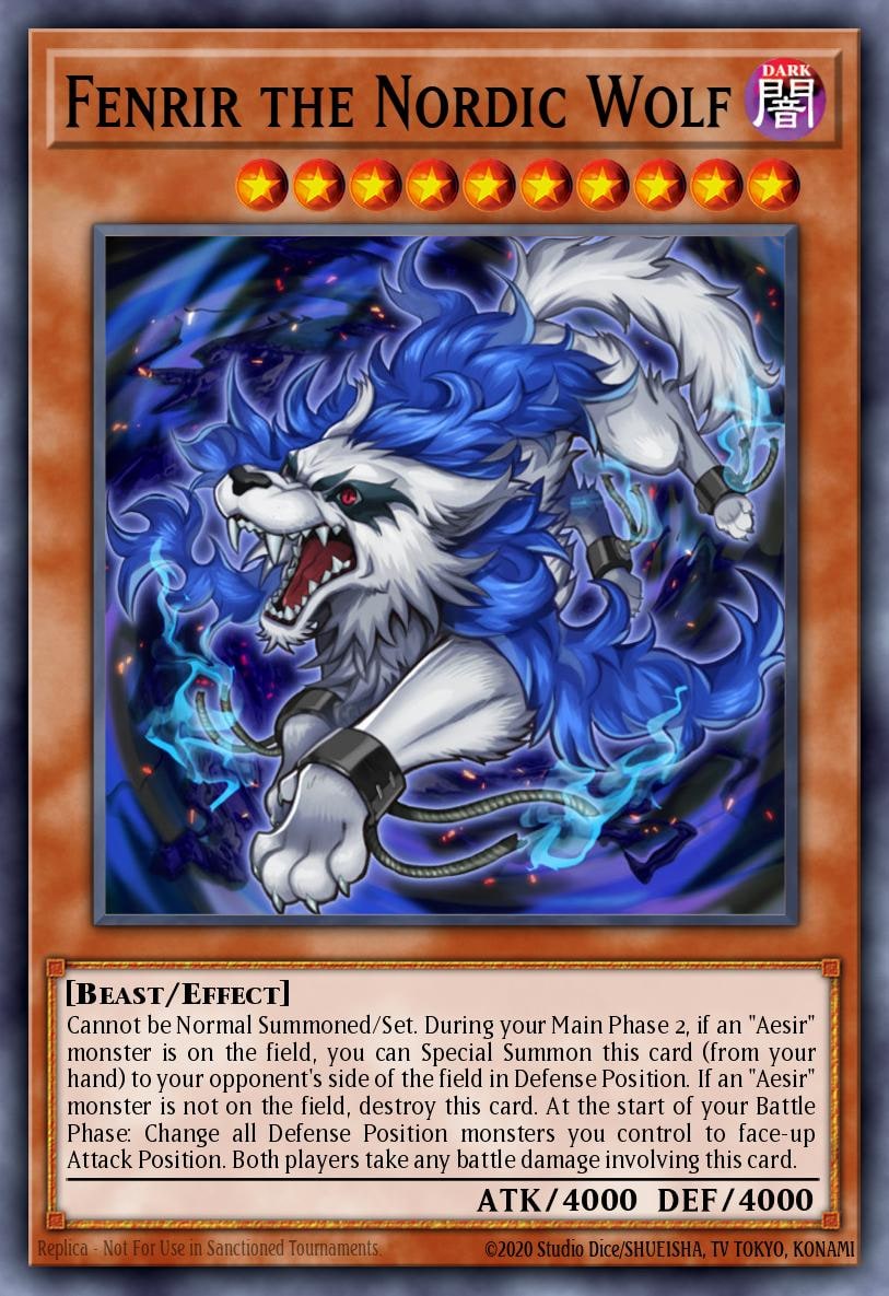 Fenrir the Nordic Wolf, Legendary Collection 5D's LC05-EN002