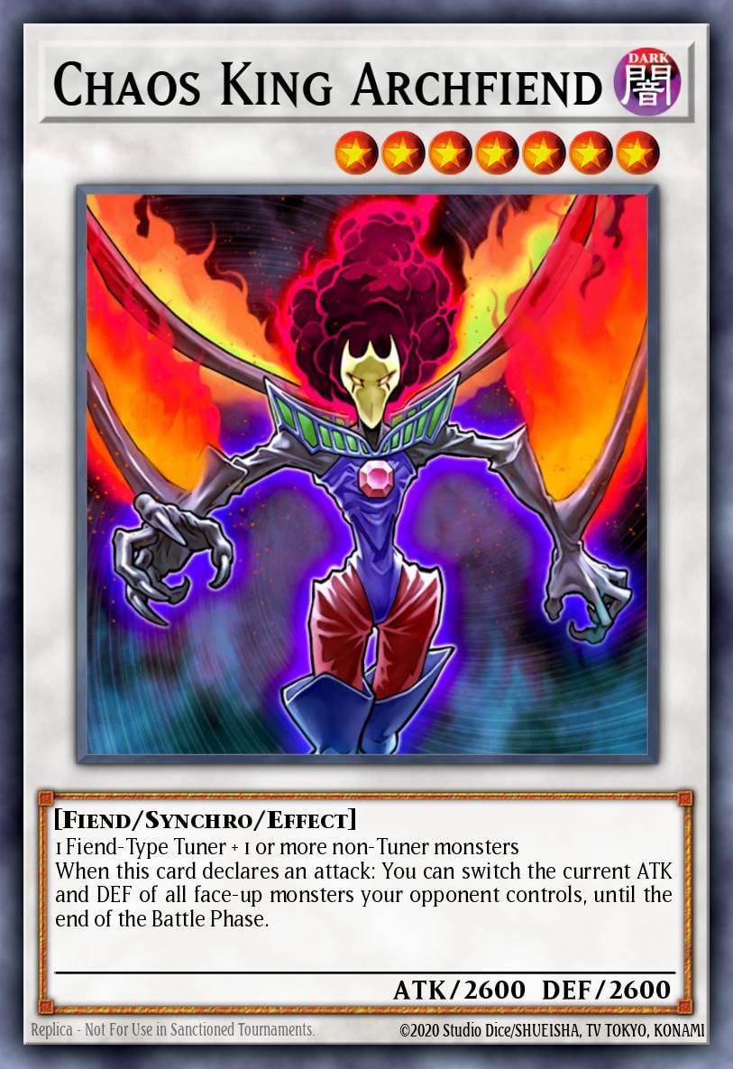 Chaos King Archfiend, Legendary Collection 5D's LC5D-EN072